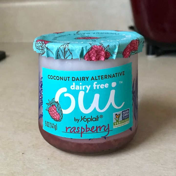 review photo of Yoplait Dairy Free Oui Raspberry shared by @oddish on 13 Jun 2021 - review