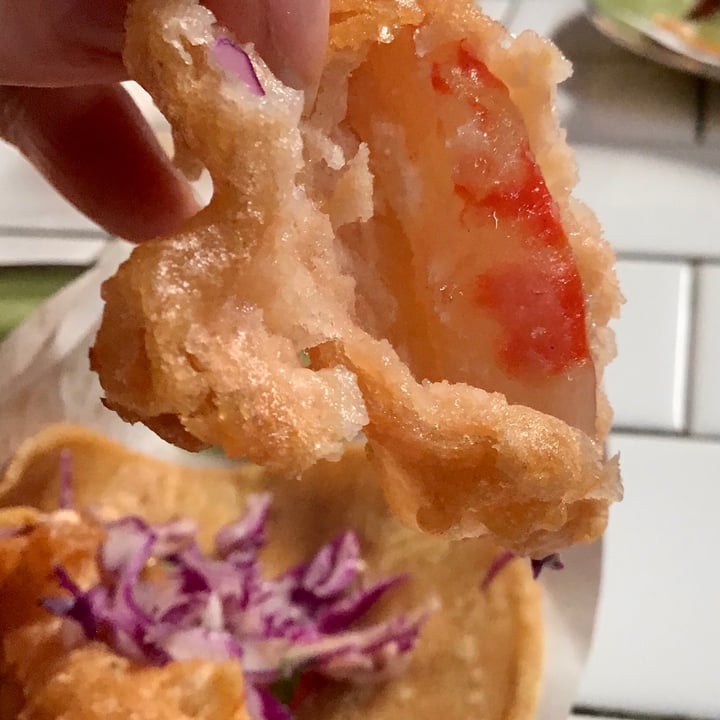 review photo of Telefonica Gastro Park Tacos de camarón vegano shared by @luliacs on 31 Aug 2020 - review