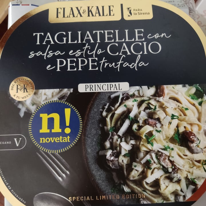 photo of Flax & Kale Tagliatelle shared by @laubcn87 on  14 Oct 2022 - review