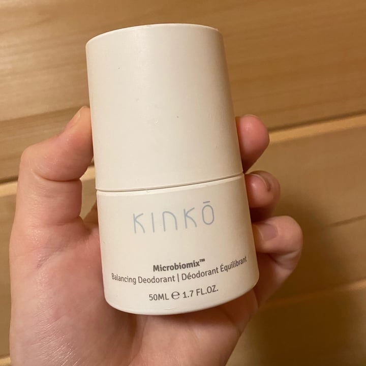 photo of kinko Microbiomix Balancing Deoderant shared by @summerlebrun on  25 Apr 2021 - review