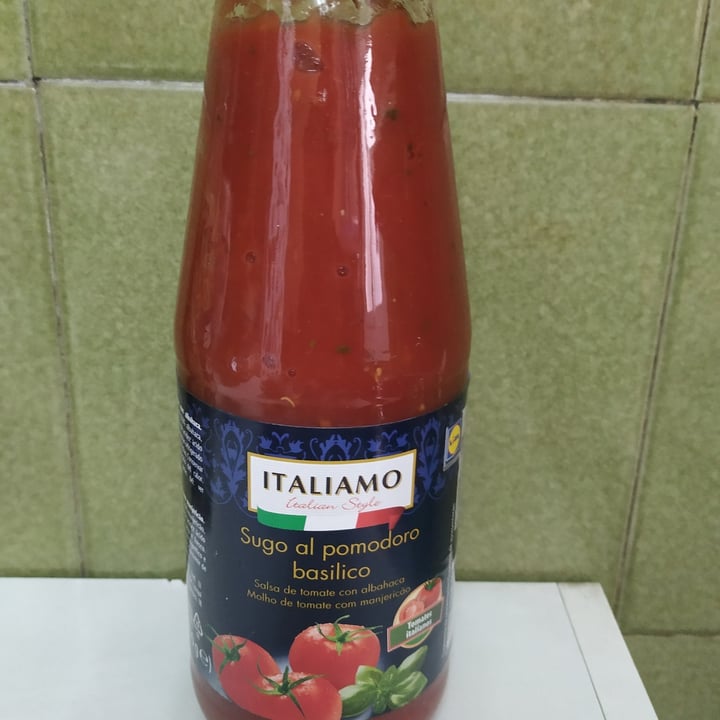 photo of Italiamo Sugo al podomoro con basilico shared by @ditovegan on  14 Feb 2022 - review