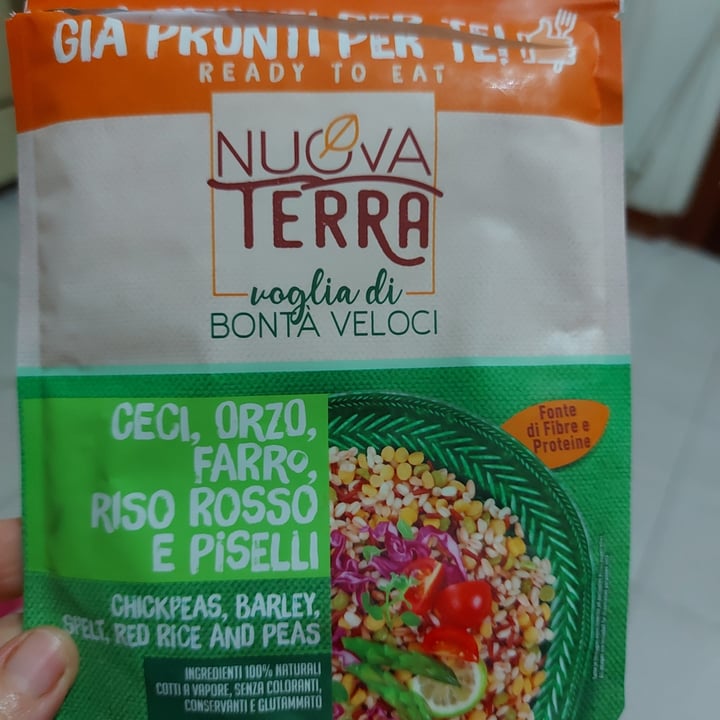 photo of Nuova Terra ceci, orzo, farro, riso rosso e piselli shared by @loryunni78 on  21 Nov 2022 - review