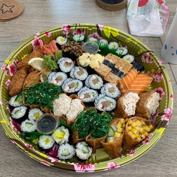 photo of Saute Sushi Vegan Umai Platter shared by @heruvimdi on  06 Apr 2022 - review