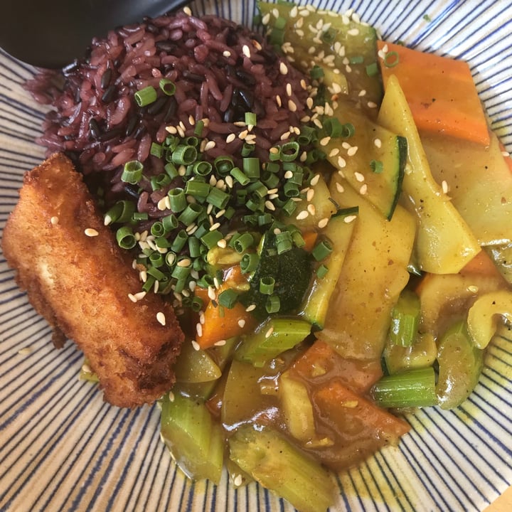 photo of Handa Riso Con Curry Di Verdure E Tofu Fritto shared by @angpic on  21 Jul 2021 - review