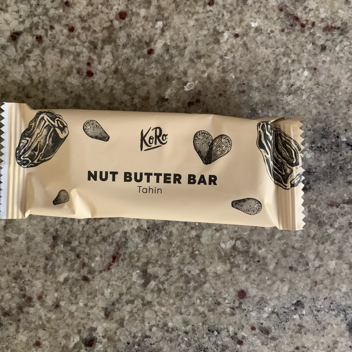 photo of Koro Nut butter bar tahini shared by @luciacarrara on  21 Jun 2022 - review