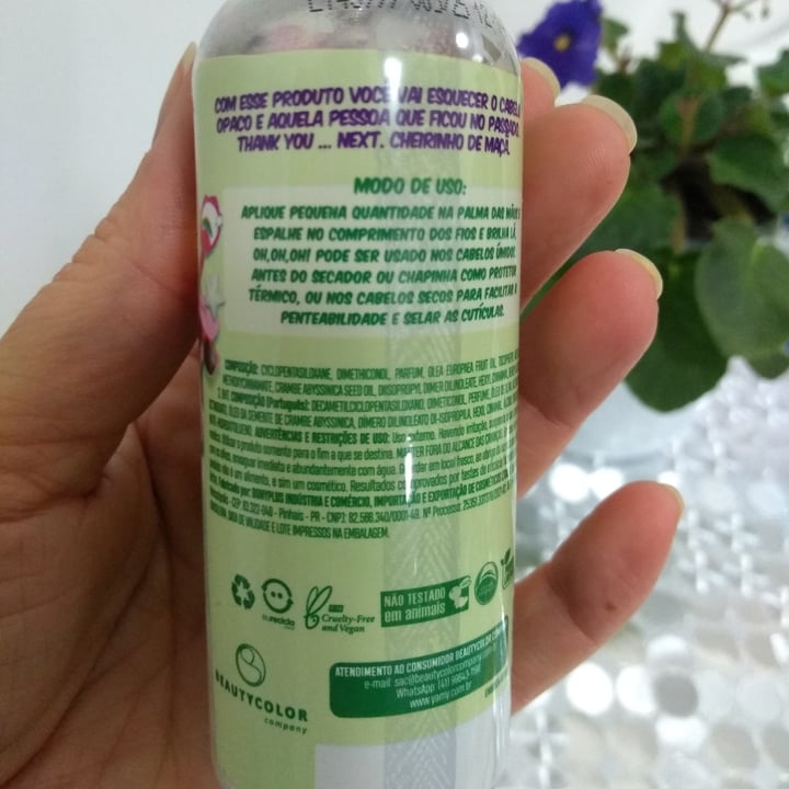 review photo of Beautycolor Silicone Proteção Térmica shared by @cibellesales on 29 Jul 2022 - review