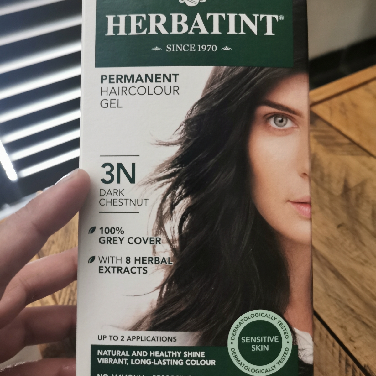 Herbatint Permanent Hair Colour Gel 3N Dark Chestnut Reviews abillion