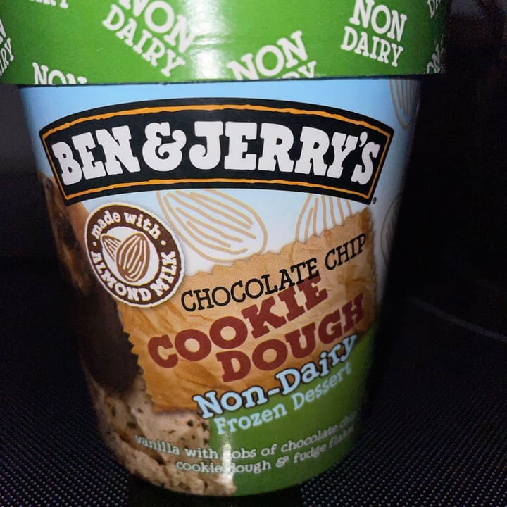 review photo of Ben & Jerry's Chocolate Chip Cookie Dough Non-Dairy Frozen Dessert shared by @larissasteiner on 23 Jul 2021 - review