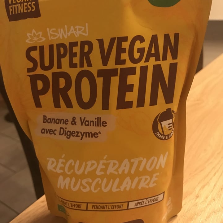 photo of Iswari Super vegan protein Banana shared by @easyori on  20 Aug 2021 - review