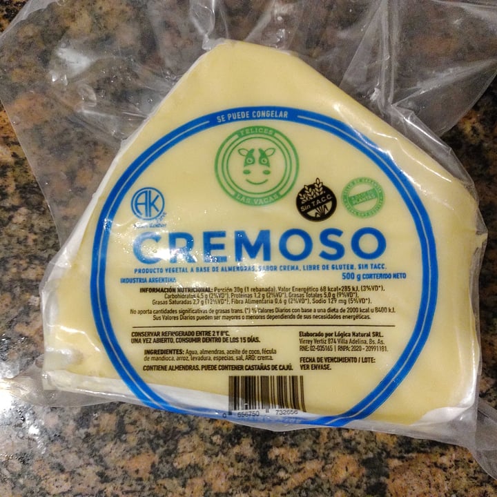 photo of Felices Las Vacas Queso Cremoso shared by @val99 on  05 Apr 2021 - review