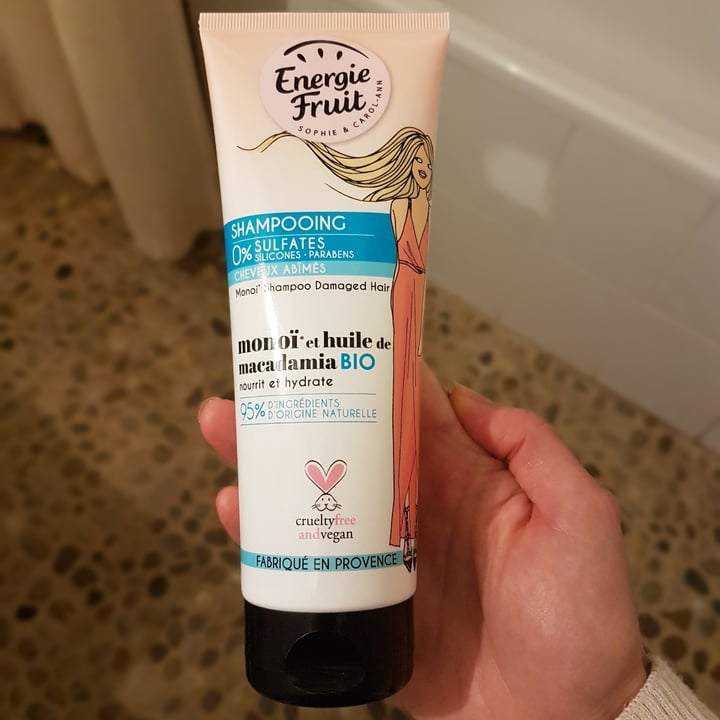 photo of Energie Fruit Shampooing Monoï Et Huile De Macadamia shared by @johanne on  22 Jun 2020 - review