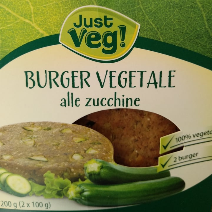 photo of Just Veg! (ALDI Italy) Burger vegetale alle zucchine shared by @macchia on  09 Apr 2022 - review