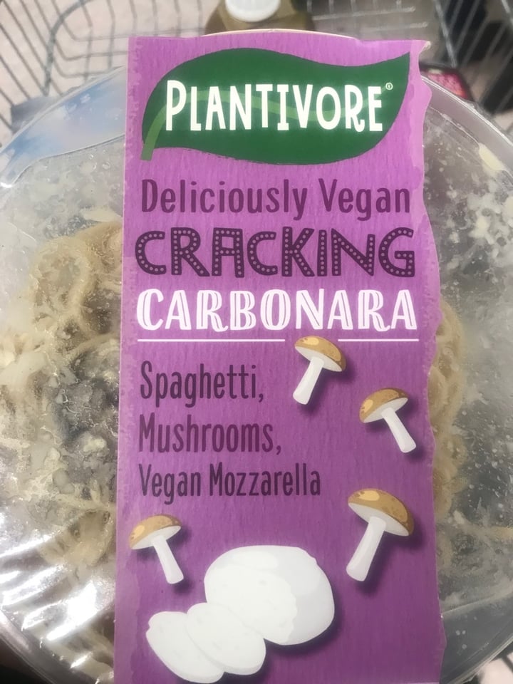 photo of Plantivore Vegan carbonara shared by @vixen on  11 Mar 2020 - review