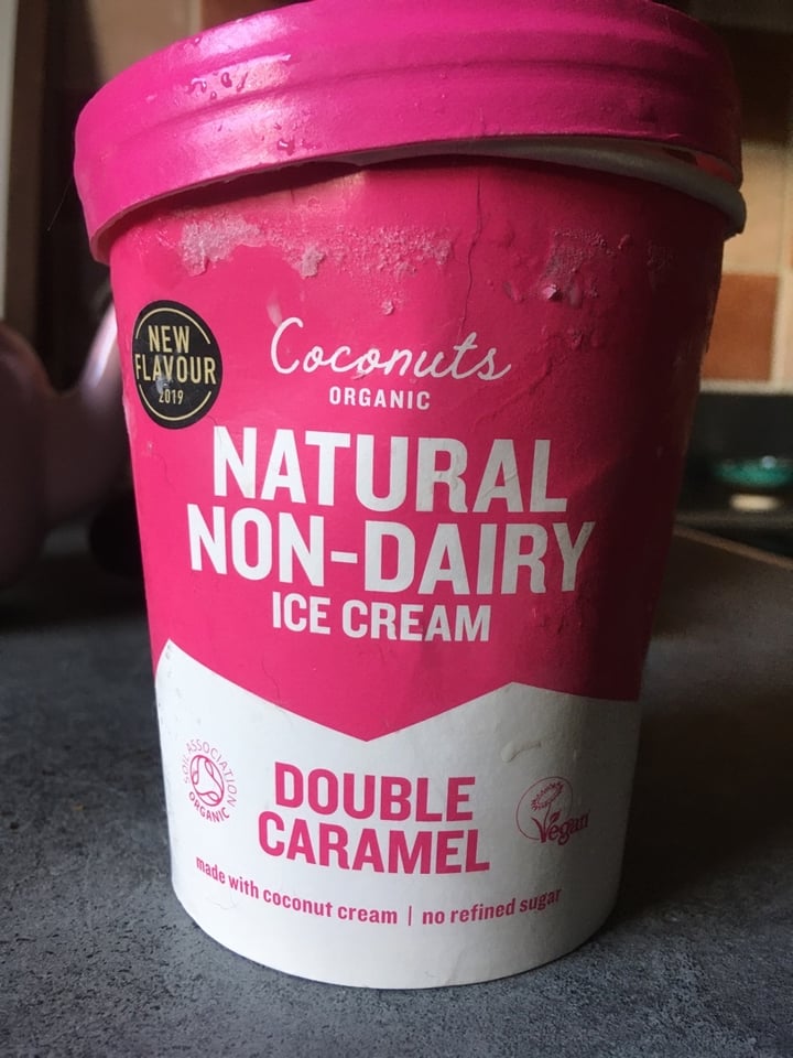 photo of Coconuts Organic Natural Non-Dairy Ice Cream Double Caramel shared by @dimitra21 on  01 Apr 2020 - review