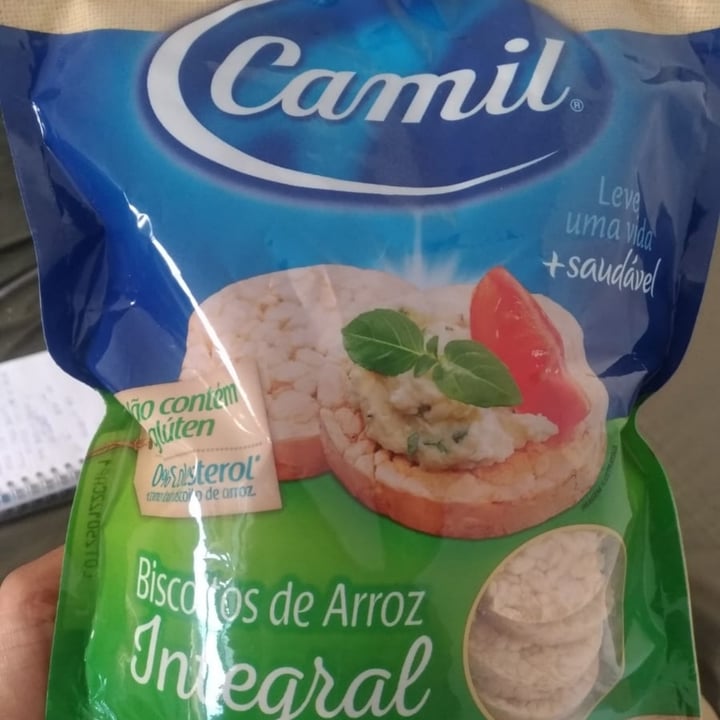 photo of Camil Biscoito de Arroz Integral shared by @raulg on  22 Jul 2021 - review