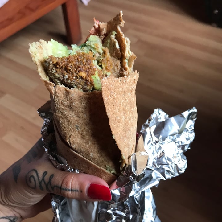 photo of Rokka Food Avocado Chia Falafel Wrap shared by @annbience on  29 Jun 2022 - review