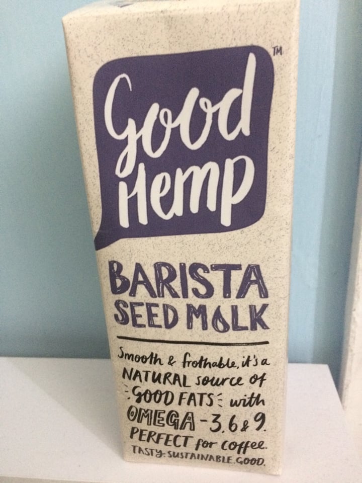 photo of Good Hemp Barista Seed Milk shared by @jessie83 on  08 Mar 2020 - review