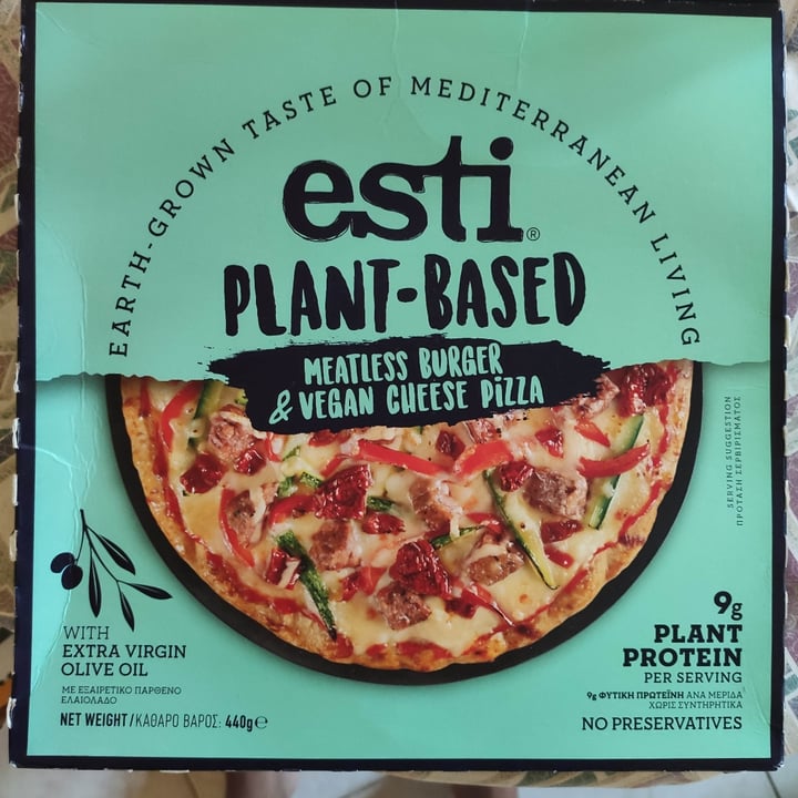 photo of Esti Vegan Cheese Pizza shared by @lukinski8 on  12 Aug 2022 - review