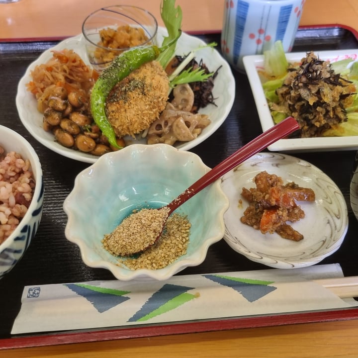 photo of 健康食工房たかの (マクロビオティック自然食レストラン) Takano(Macrobiotic)Vegan Restaurant(Vegetarian) ヘルシーセットデザート付 - Healthy Set With Desert shared by @filipeguerreiro on  06 Oct 2022 - review