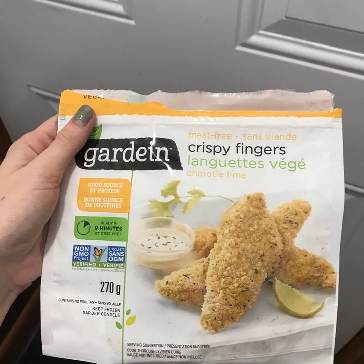 photo of Gardein Crispy Fingers - Chipotle Lime shared by @kelty on  27 Sep 2021 - review