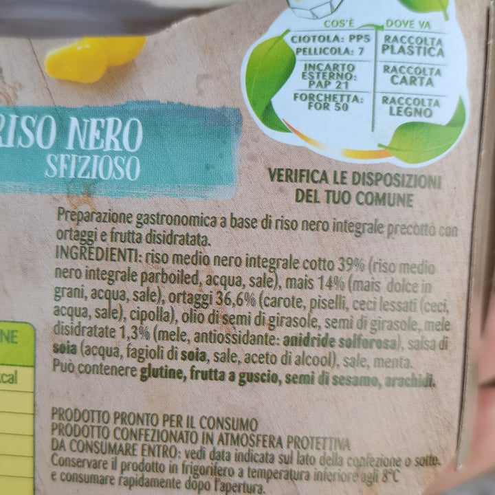 photo of Bonduelle cereallegre riso nero shared by @giuuuls on  27 Jun 2022 - review