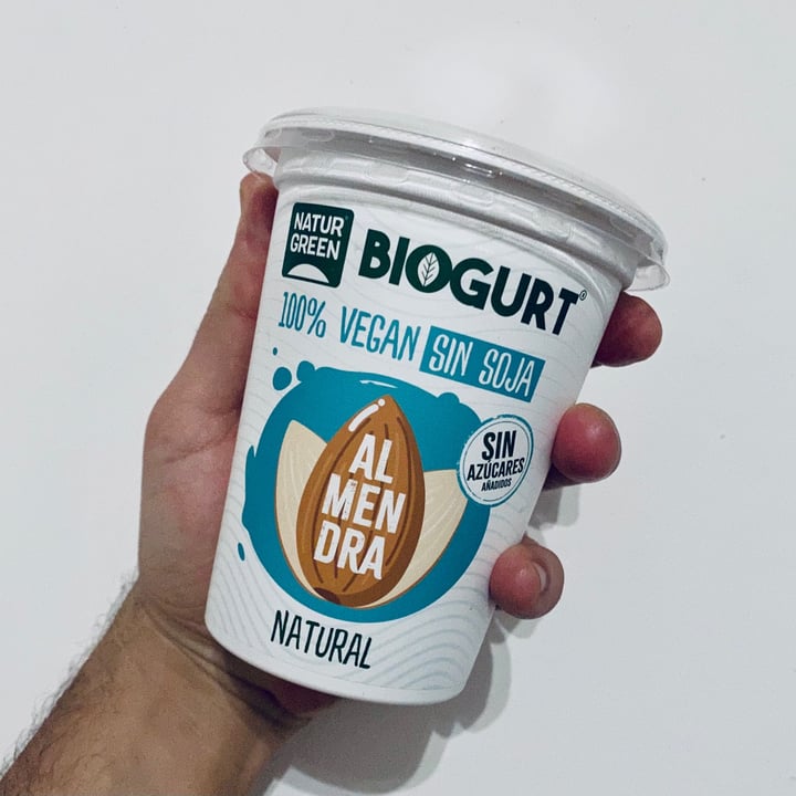photo of NATUR GREEN Biogurt almendra shared by @mikelpro on  05 Mar 2021 - review