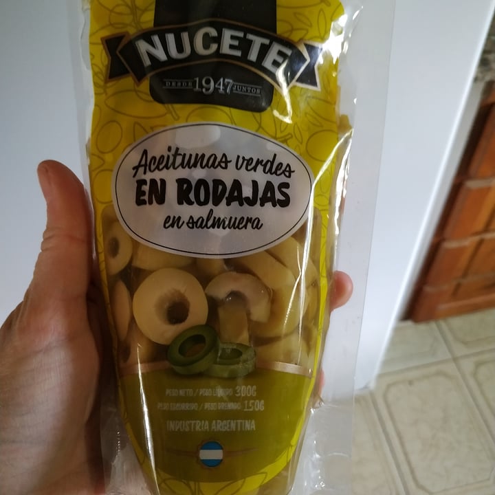 photo of Nucete Aceituna verdes en rodajas shared by @beiaene on  26 Oct 2022 - review