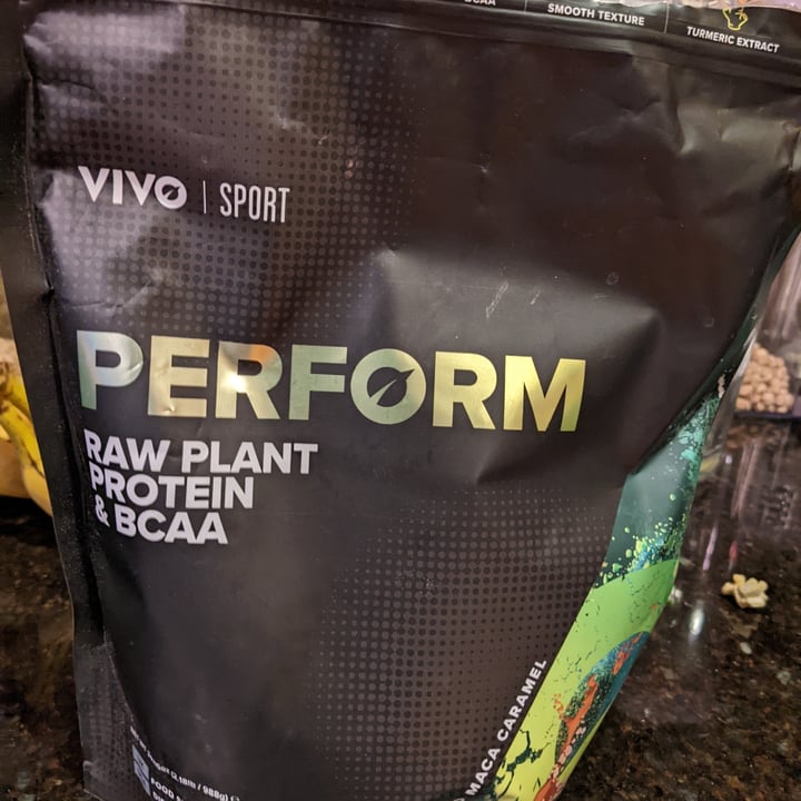 photo of Vivo Life Raw plant protein & BCAA salted maca Caramel shared by @k2aust on  26 Dec 2021 - review