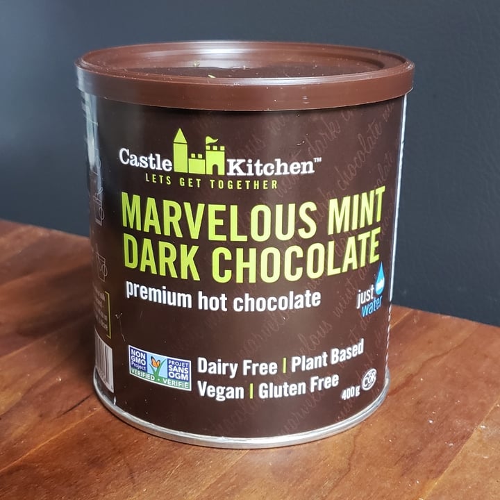 photo of Castle Kitchen Marvelous Mint Hot Chocolate shared by @goodkarmavegan on  27 Feb 2021 - review