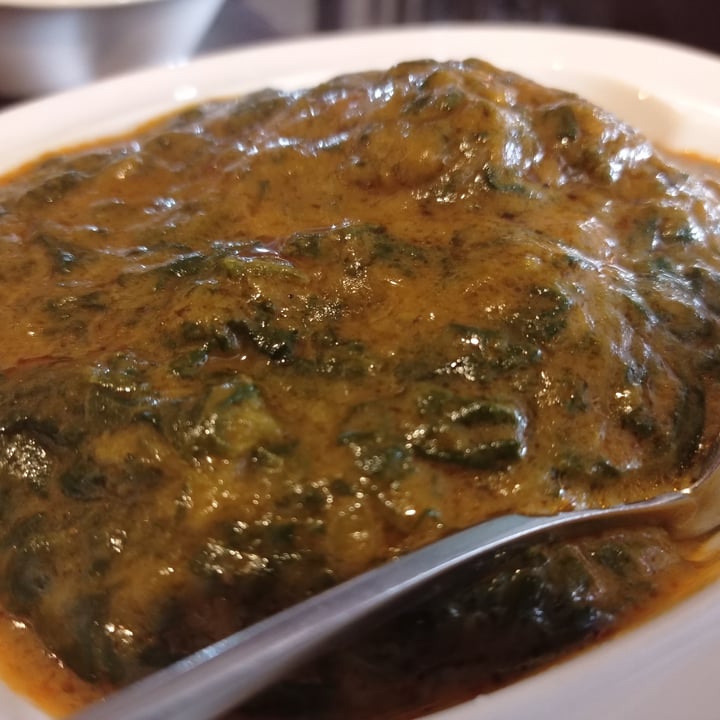photo of New Bombay Palace Saag Aloo shared by @conchipiron on  10 Apr 2021 - review