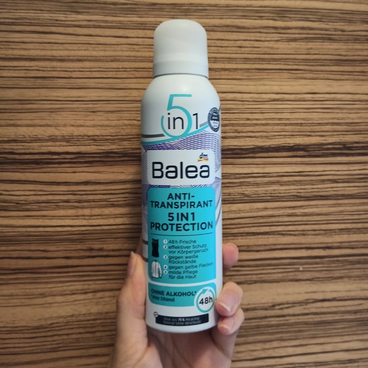photo of Balea Anti-Transpirant 5 in 1 Protection shared by @julieve on  03 Aug 2022 - review