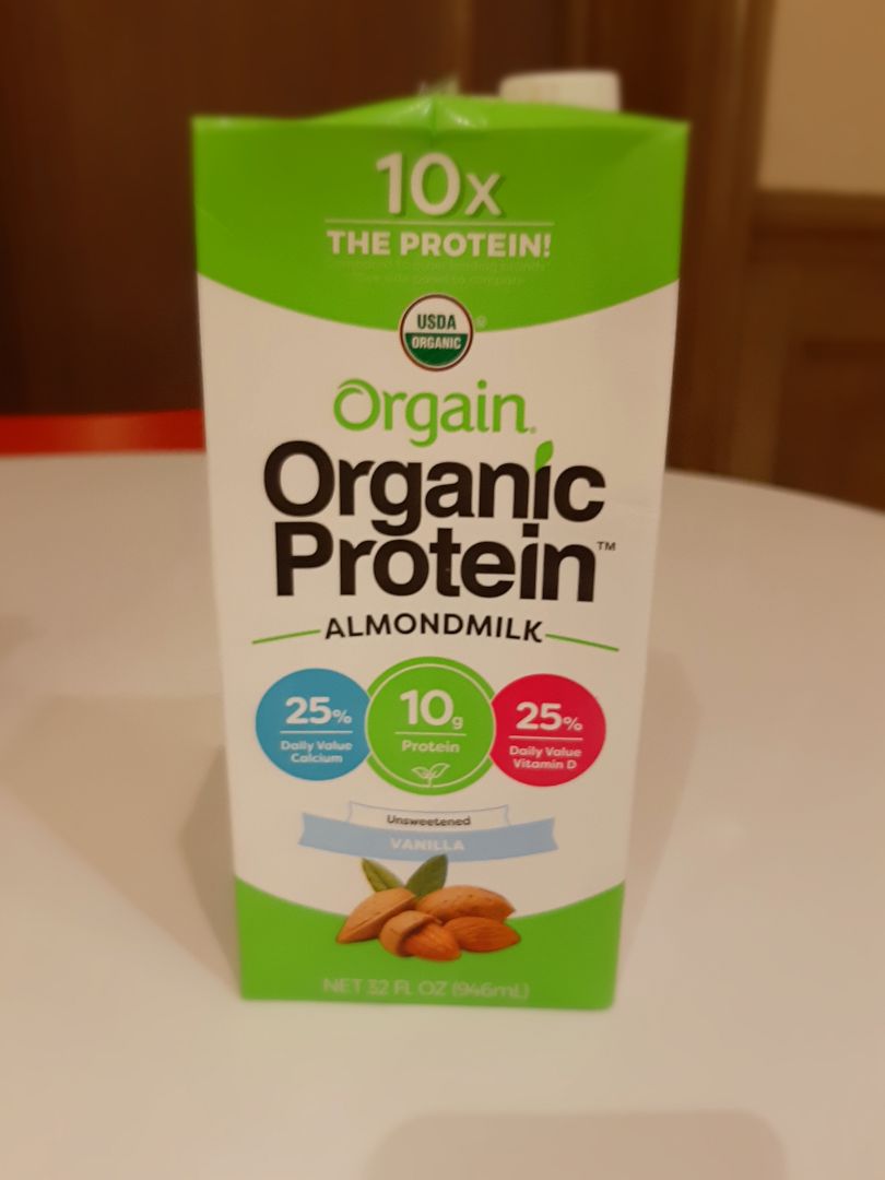 Orgain Organic Protein Almond Milk Reviews abillion