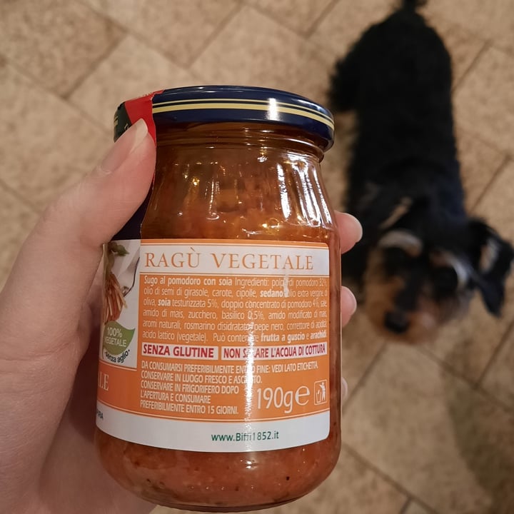 review photo of Biffi Che Sugo! Ragù Vegetale (in vetro) shared by @bru03 on 09 Feb 2022 - review