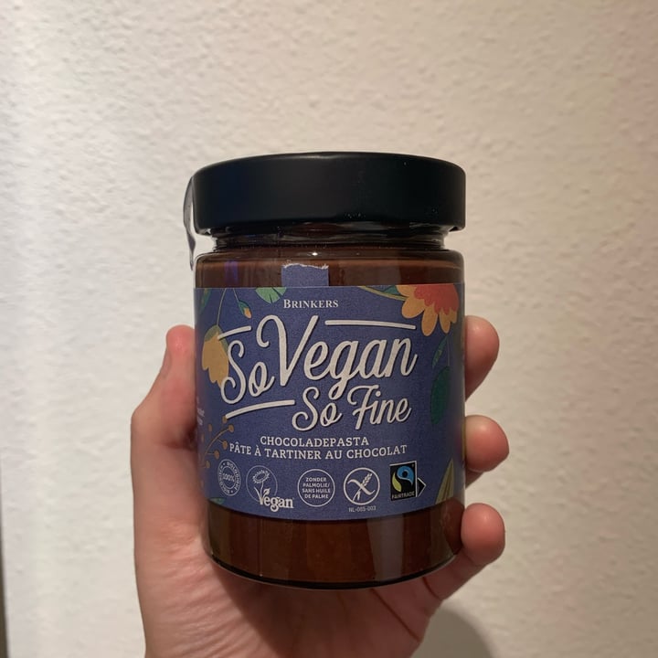 photo of Brinkers So Vegan So Fein Schokolade shared by @liviuz on  02 Jan 2022 - review