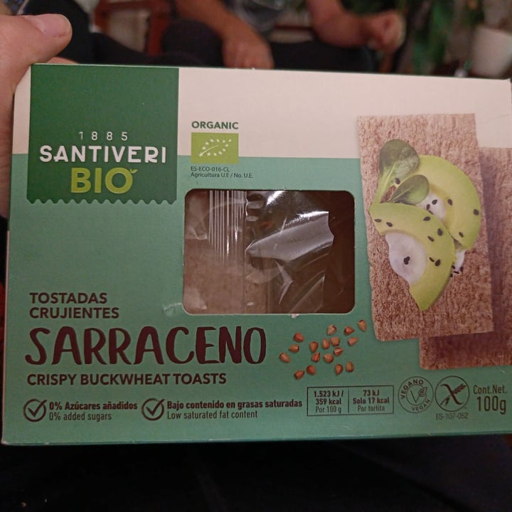 photo of Santiveri Tostadas bio de sarraceno shared by @andreadh14 on  19 Oct 2022 - review