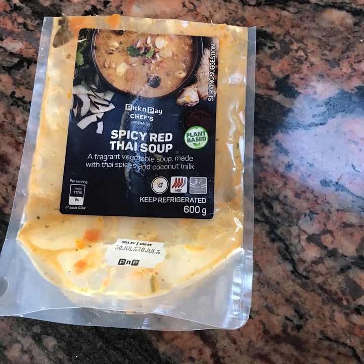 Chefs Promise Spicy red Thai soup Review abillion