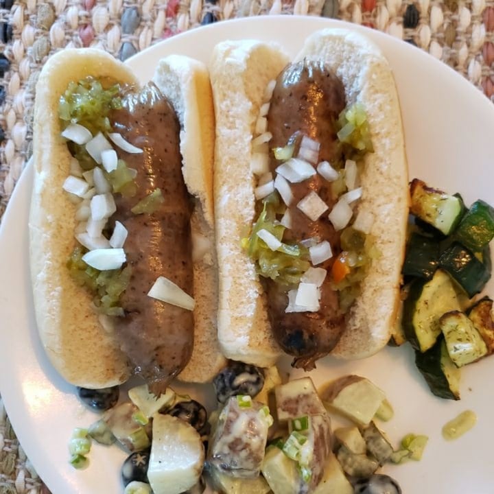 review photo of Impossible Foods Impossible Bratwurst shared by @lexiegoats on 11 May 2022 - review