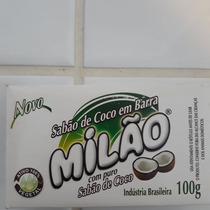 photo of Milão Sabao de coco em barra shared by @laide on  08 May 2022 - review