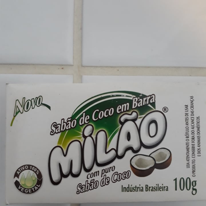 review photo of Milão Sabao de coco em barra shared by @laide on 08 May 2022 - review