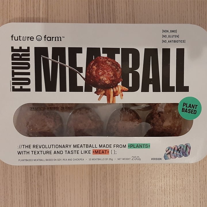 photo of Future Meatball Vegan food shared by @lauramangone on  31 May 2022 - review