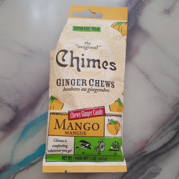 photo of Chimes Mango Ginger Chews shared by @heartartichokehearts on  03 Aug 2022 - review