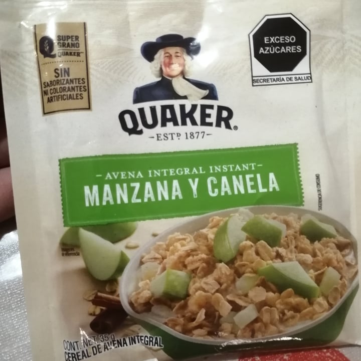 review photo of Quaker Avena Instant Manzana Y Canela shared by @anheloski on 16 Sep 2021 - review