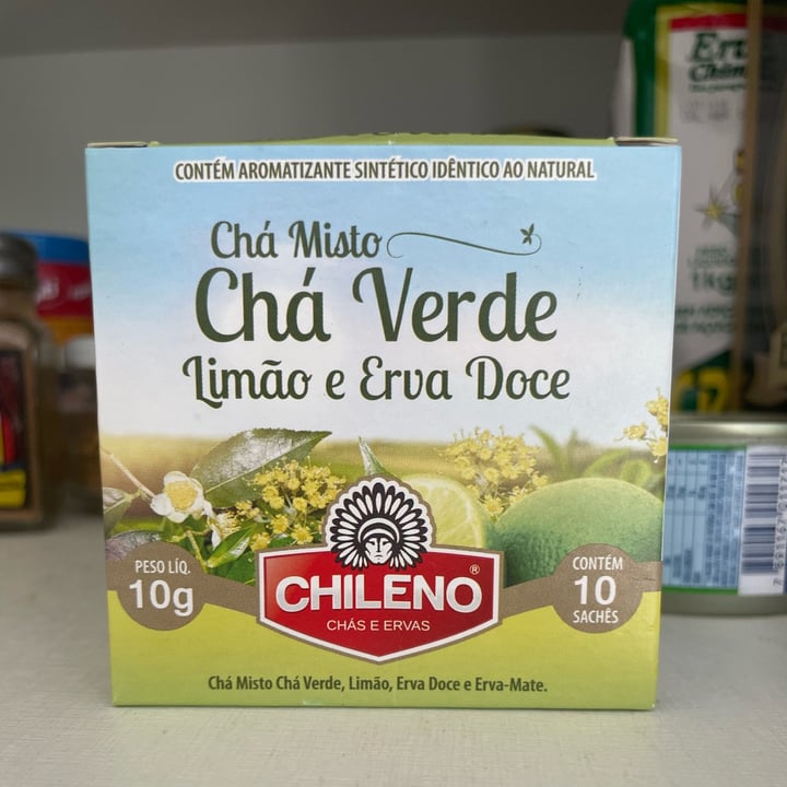 review photo of CHILENO chás e ervas limao e Erva Doce shared by @valentinadograu on 29 Nov 2022 - review