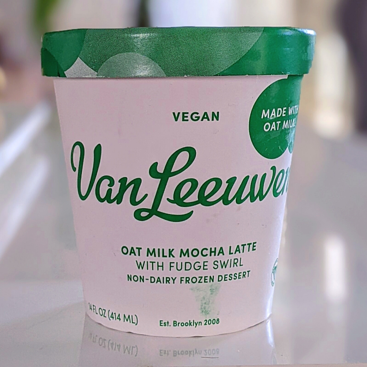 Van Leeuwen Ice Cream Oat Milk Mocha Latte Ice Cream Reviews abillion