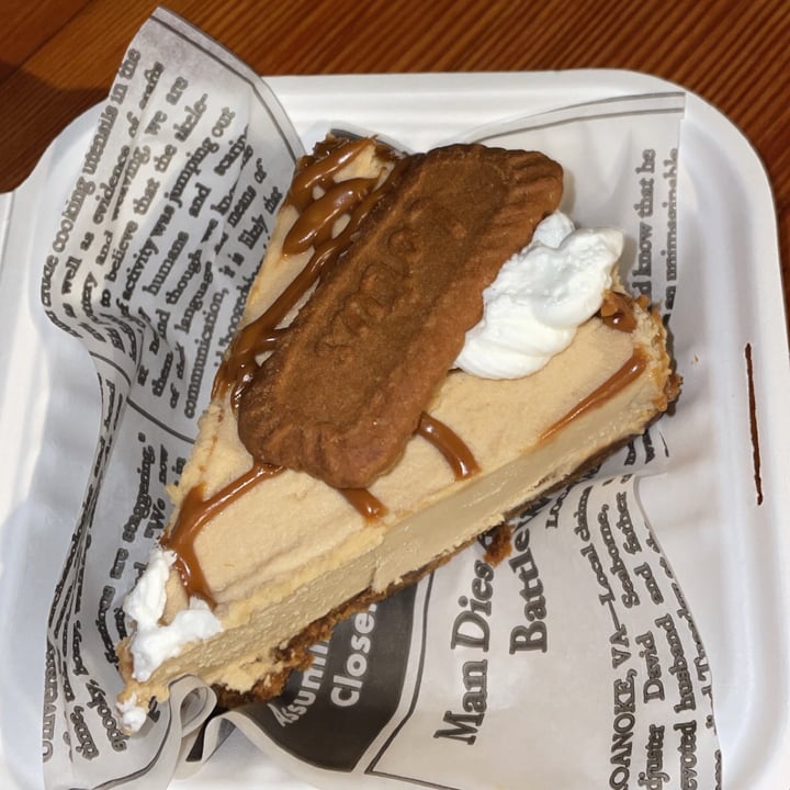 photo of Vegan Streetfood Deli - Obs Biscoff Cheesecake shared by @capetownvegan on  16 Oct 2021 - review