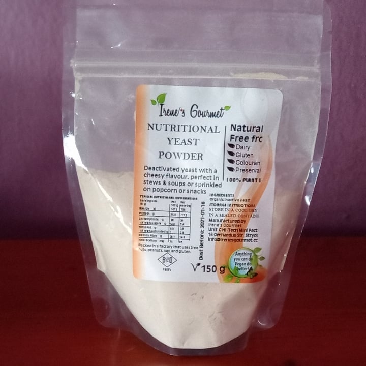 photo of Irene's Gourmet Nutritional Yeast shared by @ronelle on  20 Jul 2021 - review