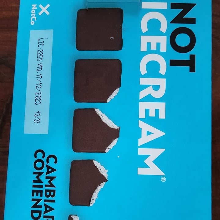 photo of NotCo Not Icecream Americana  shared by @ines1989 on  25 Nov 2022 - review