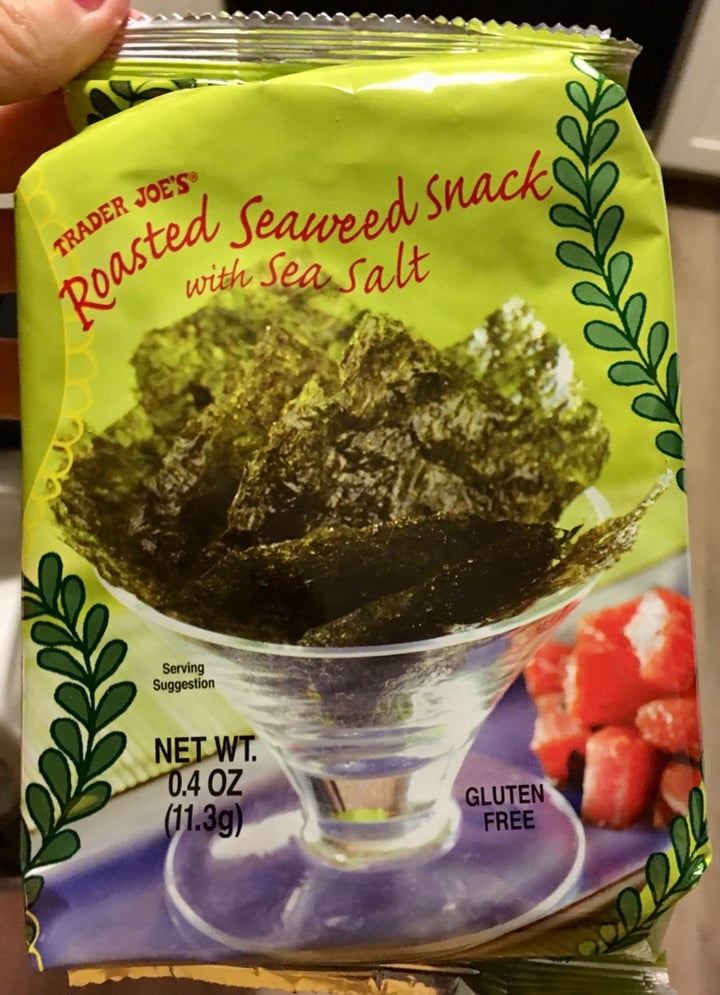photo of Trader Joe's Roasted Seaweed Snack shared by @jessierose on  25 Apr 2020 - review