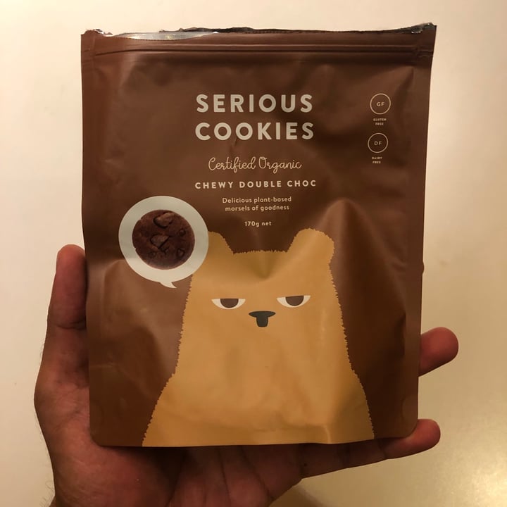 review photo of Serious Food Co. Chewy Double Choc Cookies shared by @nandha09 on 01 Jan 2021 - review
