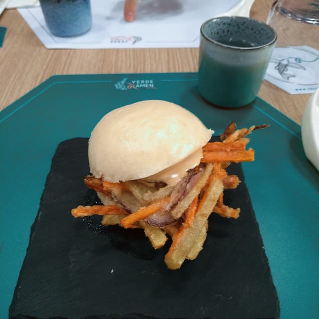 Photo of the dish “Ramen E Panino Completamente Vegetali”
